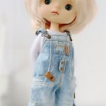 Джинсовый комбинезон для monst