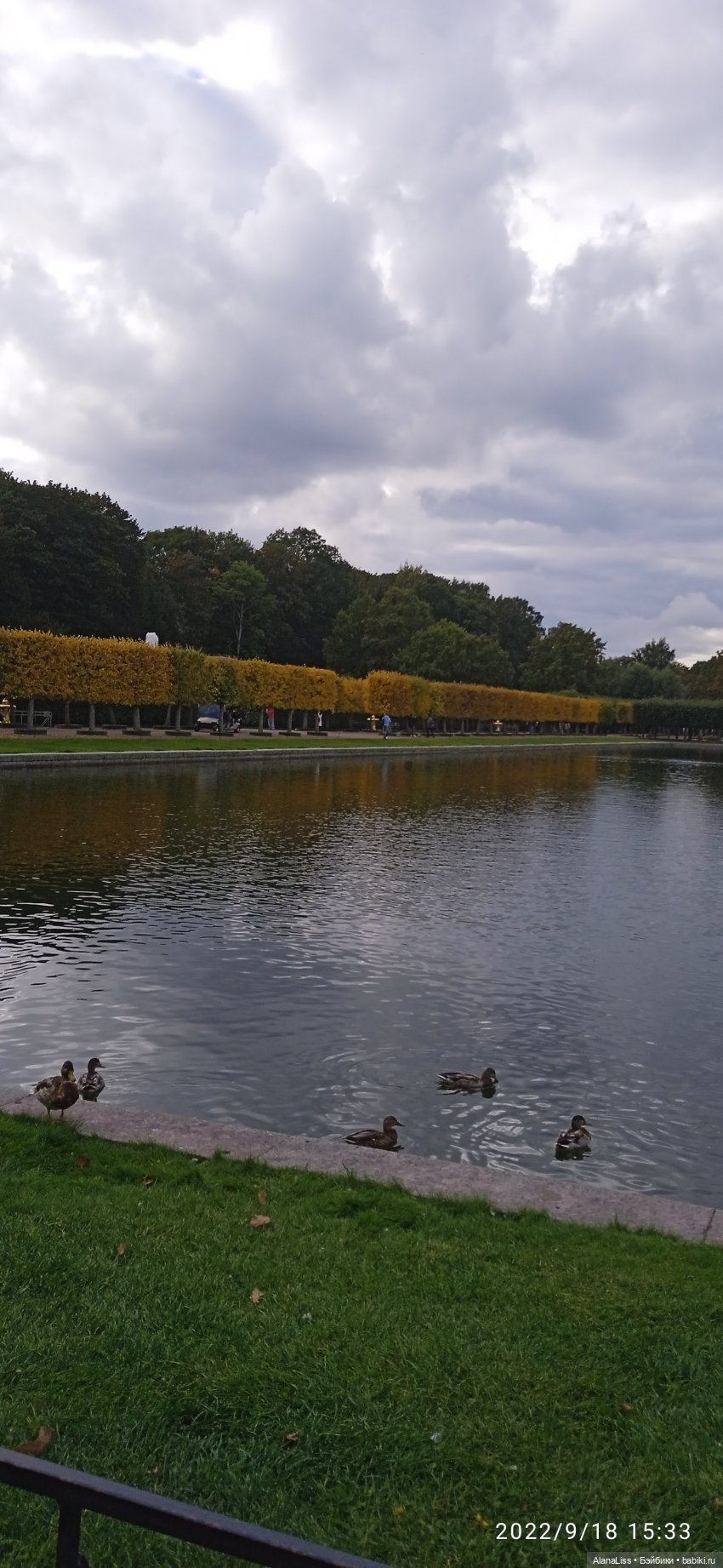 Осень в Петергофе или большое путешествие маленькой куклы