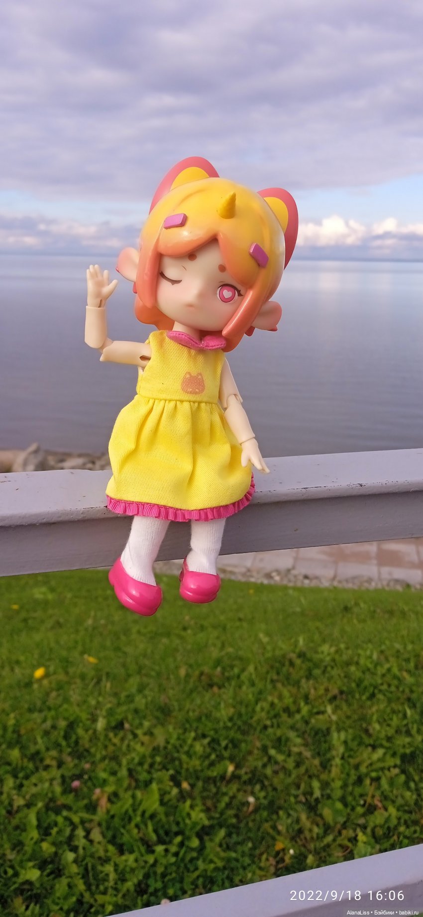 Осень в Петергофе или большое путешествие маленькой куклы