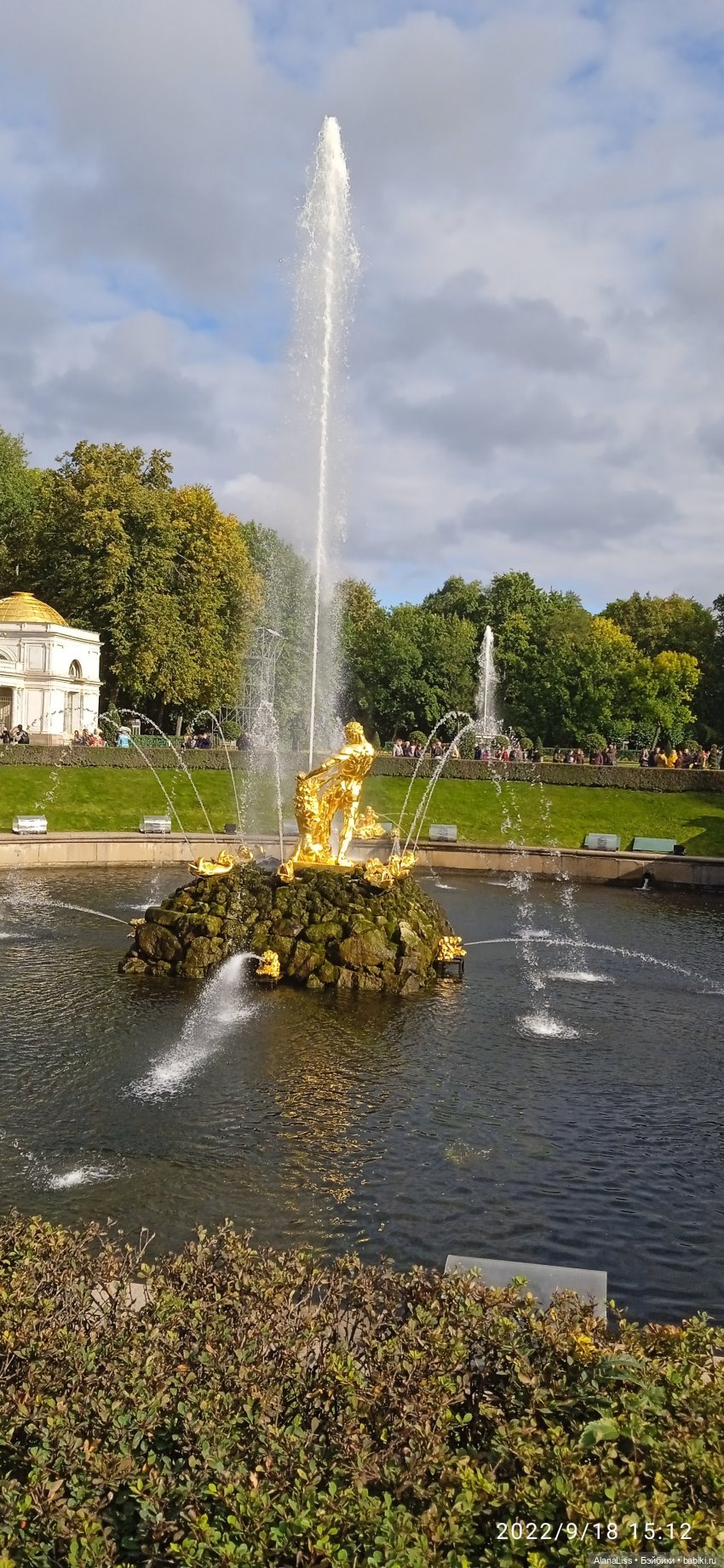 Осень в Петергофе или большое путешествие маленькой куклы