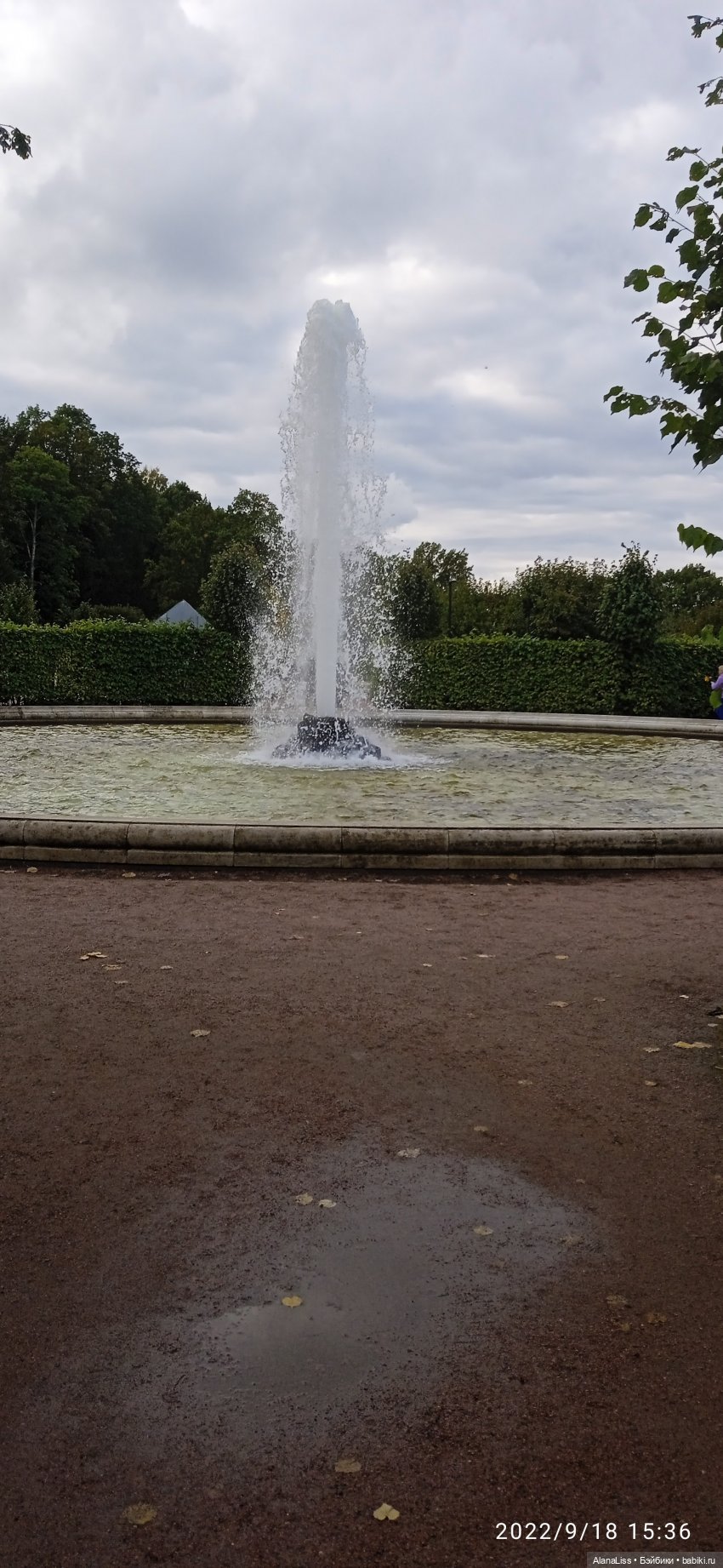 Осень в Петергофе или большое путешествие маленькой куклы