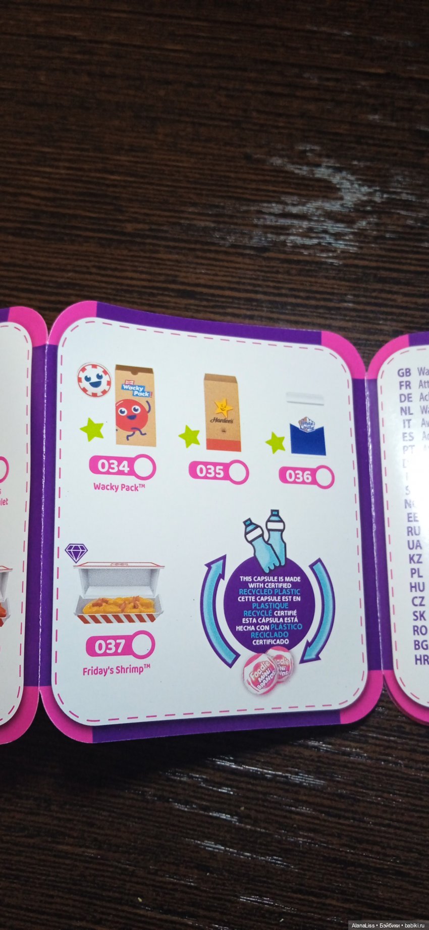 Zuru mini Brends: foodie. Что внутри