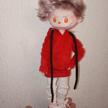 Я его слепила из того, что было