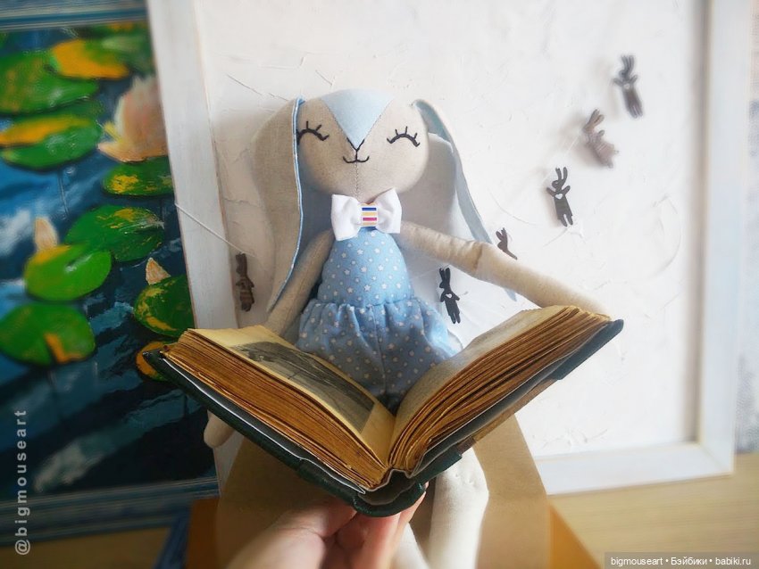 заяц с бабочкой 2