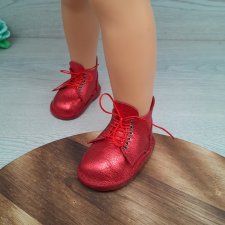 Ботиночки из натуральной кожи для Готц 50 см