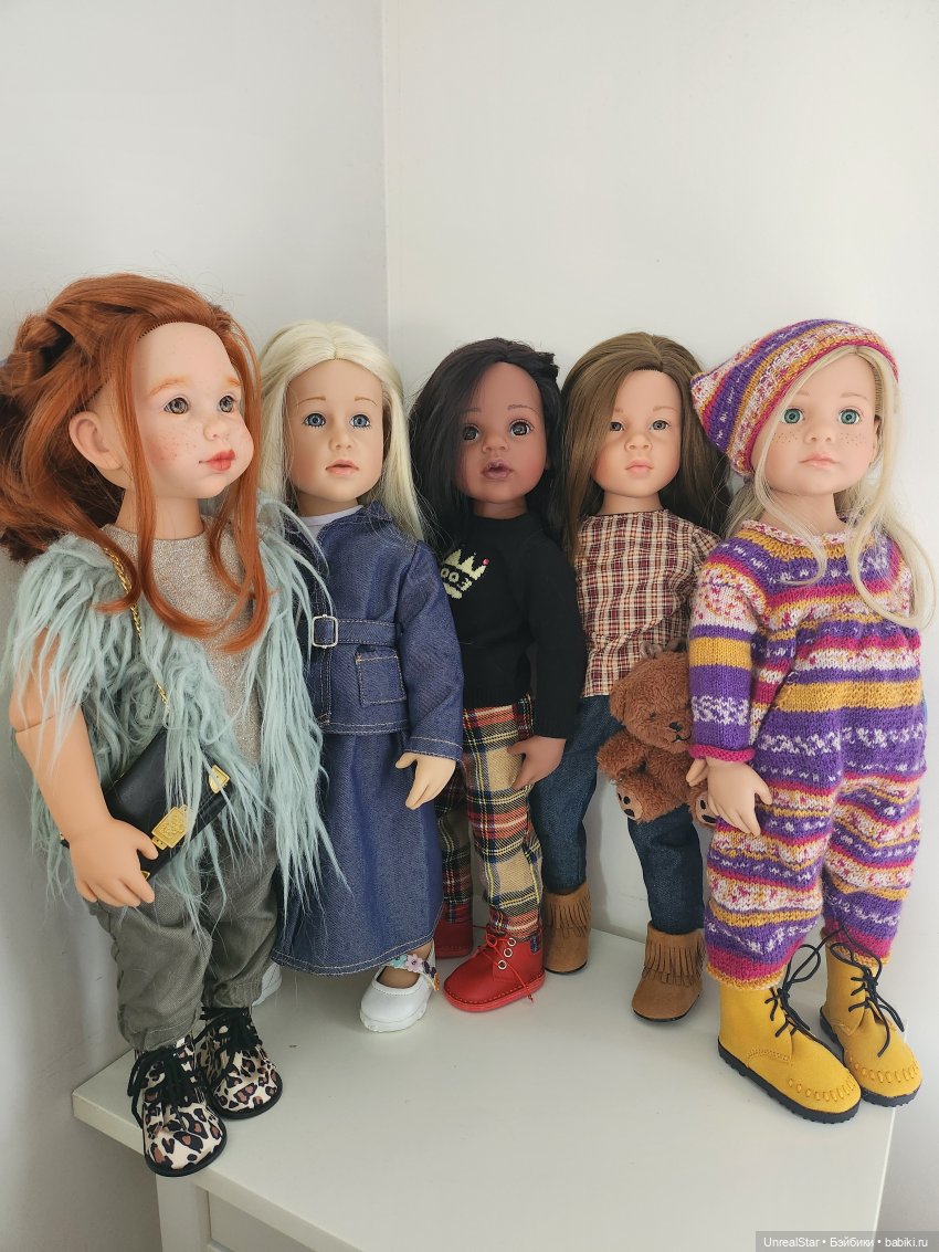 Мои куклы Готц — Коллекции игровых кукол (Playline): фото полок (фото 7)