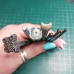 Набор для тиснения кожи и установки люверсов 3-5 мм