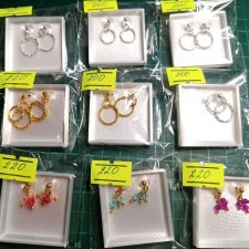 Серьги и украшения для кукол БЖД