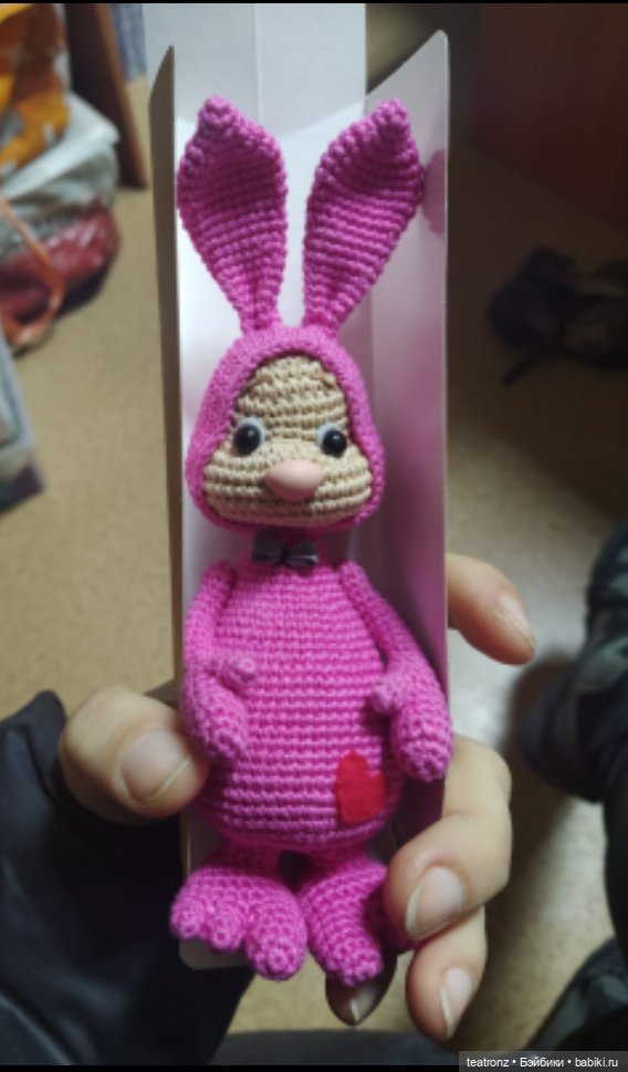 Вот такие зайки будут