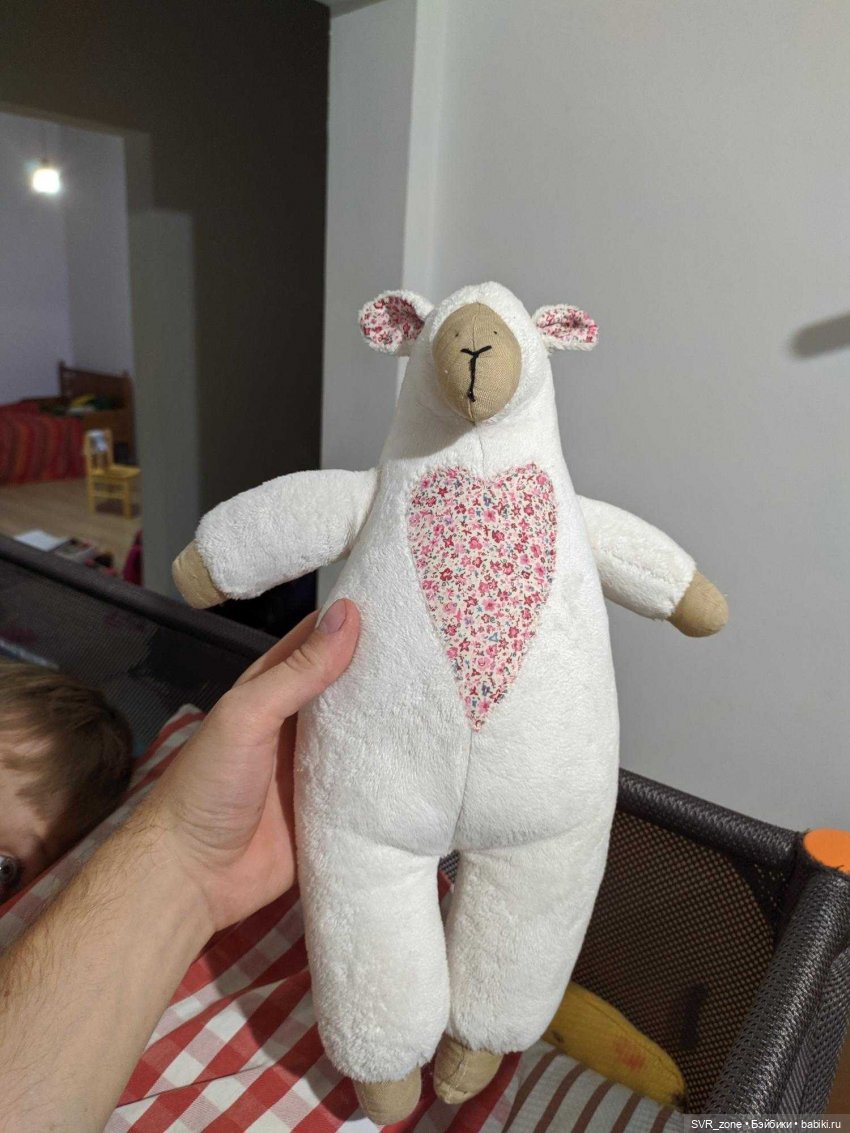 Овечка для ребят — Текстильные игрушки и примитивы: кофейные