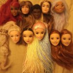 Голова куклы Барби