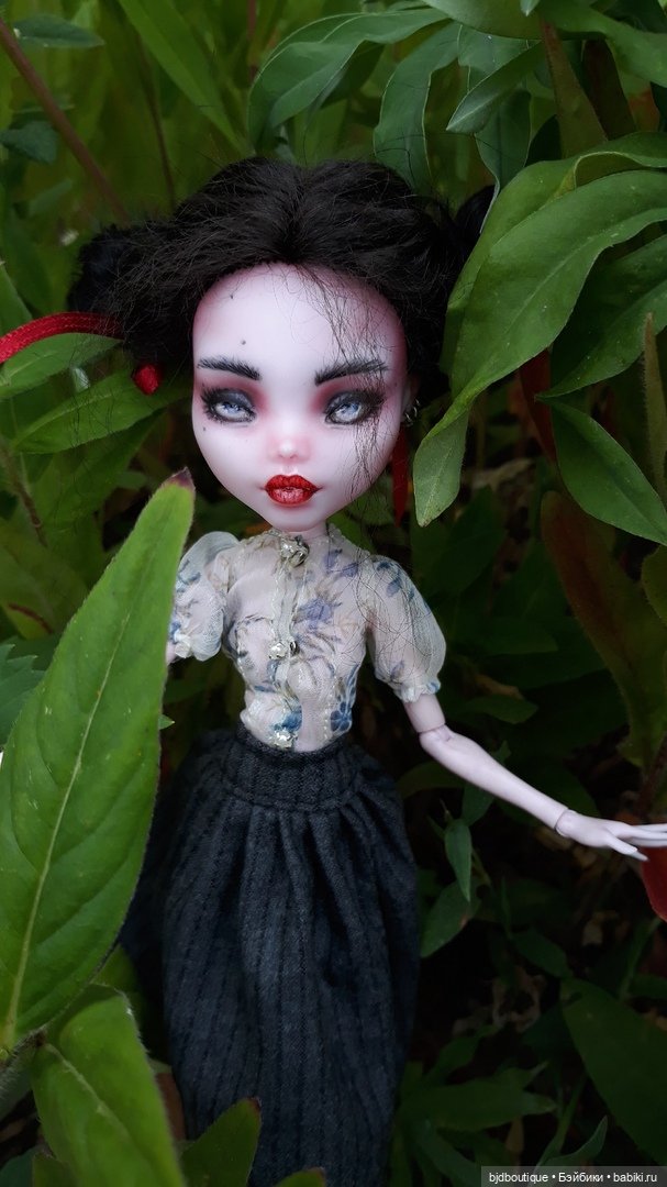 Рок'н'ролльная девочка ООАК или утренняя прогулка (фото 5)