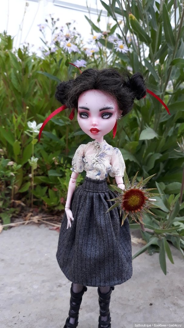 Рок'н'ролльная девочка ООАК или утренняя прогулка