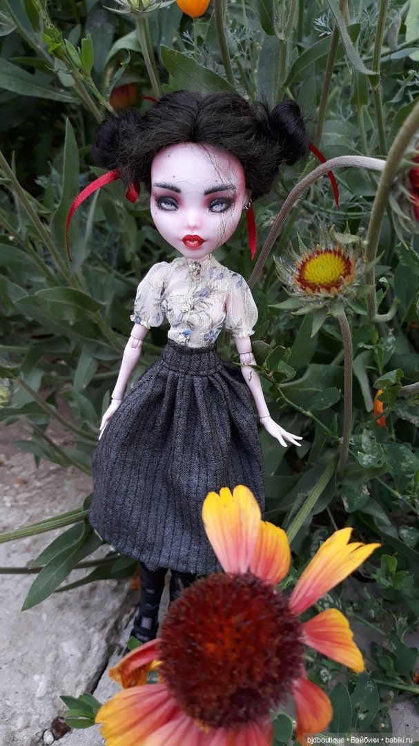 Рок'н'ролльная девочка ООАК или утренняя прогулка (фото 4)