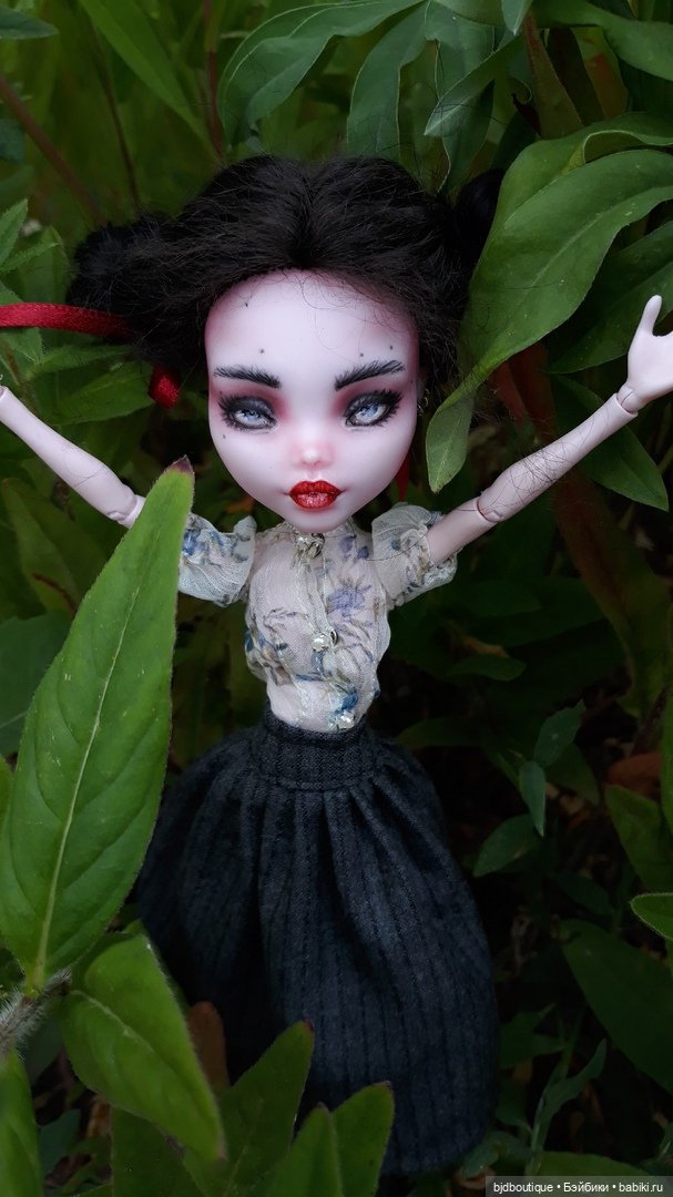 Рок'н'ролльная девочка ООАК или утренняя прогулка (фото 6)