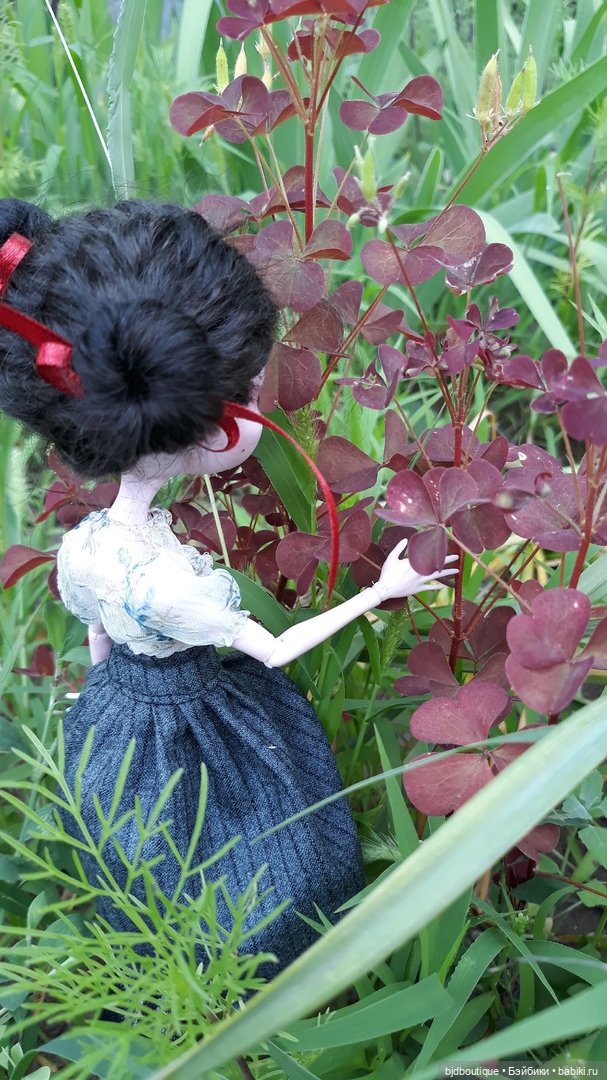 Рок'н'ролльная девочка ООАК или утренняя прогулка (фото 3)