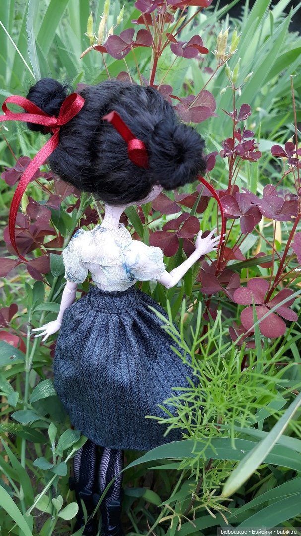 Рок'н'ролльная девочка ООАК или утренняя прогулка (фото 7)