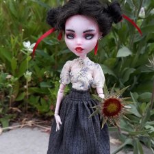 Рок'н'ролльная девочка ООАК или утренняя прогулка