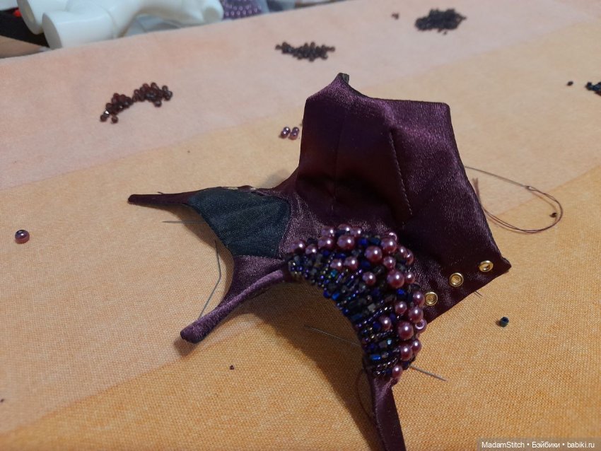 Маленькая история, как я вышивала боди бисером (фото 3)
