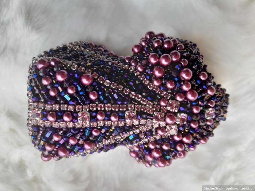 Маленькая история, как я вышивала боди бисером