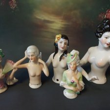 Наряды для half dolls, кукол-половинок