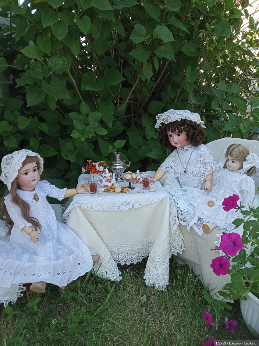 Наряды для Катюши — Антикварные куклы Kestner (Кестнер) JDK: Хильда