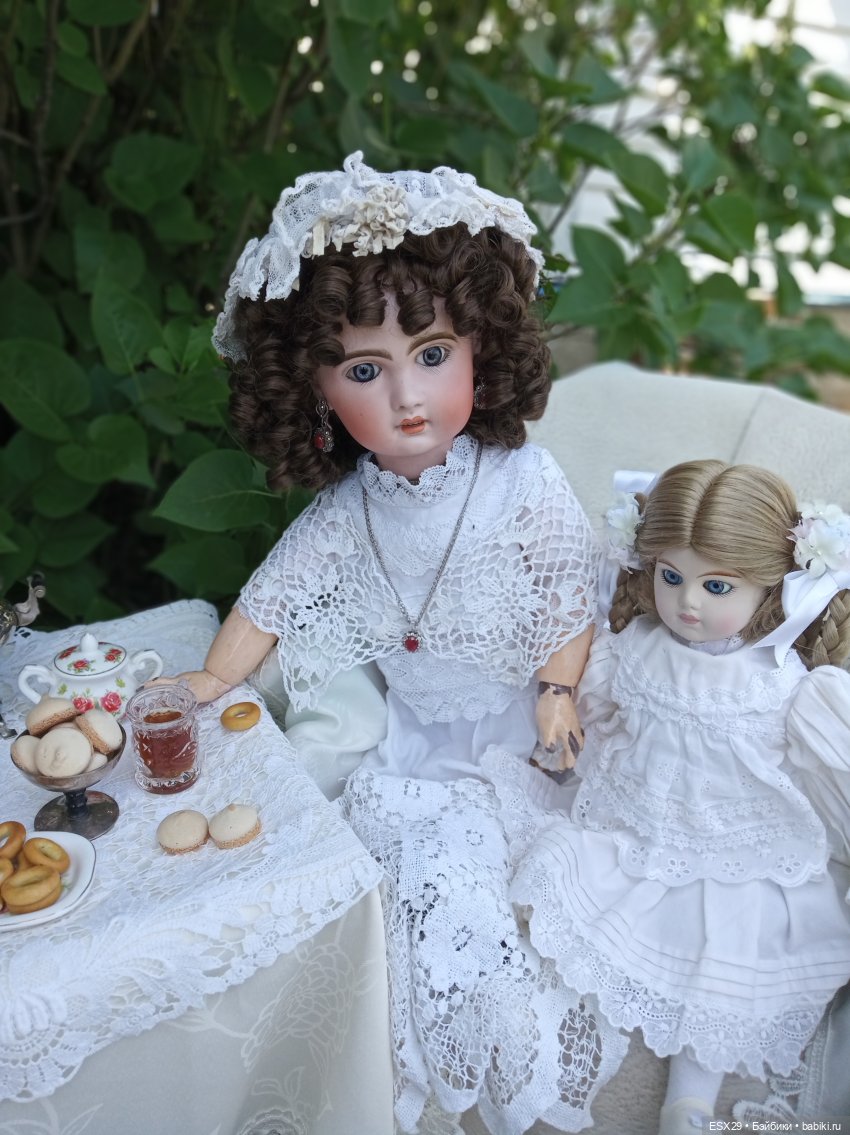 Наряды для Катюши — Антикварные куклы Kestner (Кестнер) JDK: Хильда