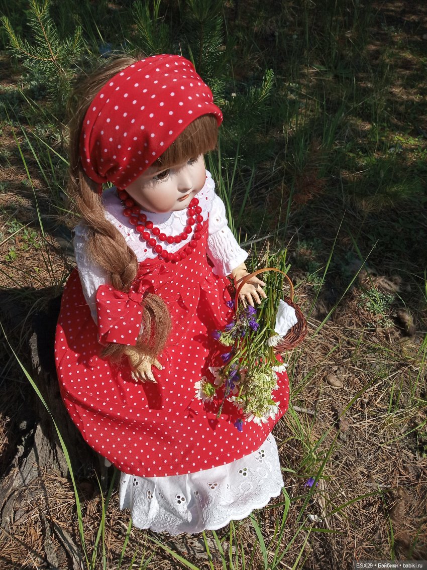 Наряды для Катюши — Антикварные куклы Kestner (Кестнер) JDK: Хильда (фото 9)