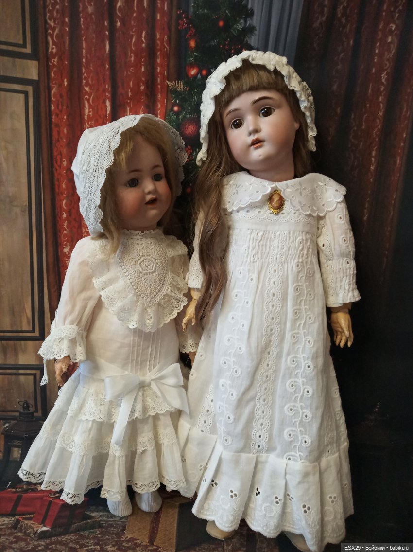 Наряды для антикварных и винтажных кукол