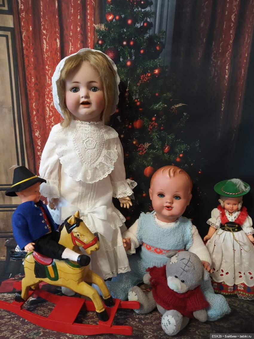 Наряды для антикварных и винтажных кукол