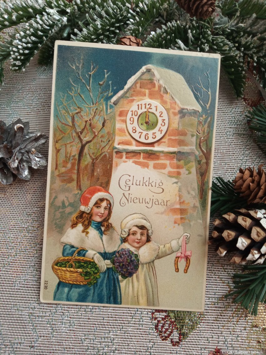 Магия старинных рождественских открыток