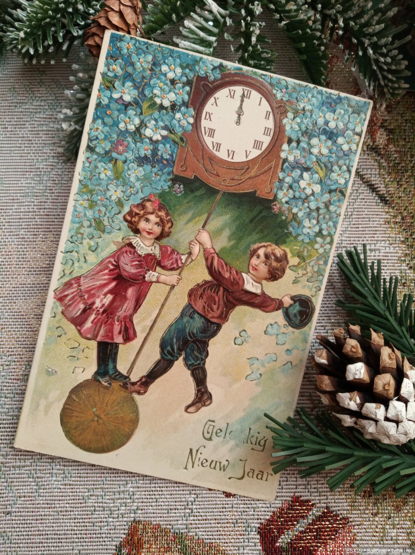 Магия старинных рождественских открыток