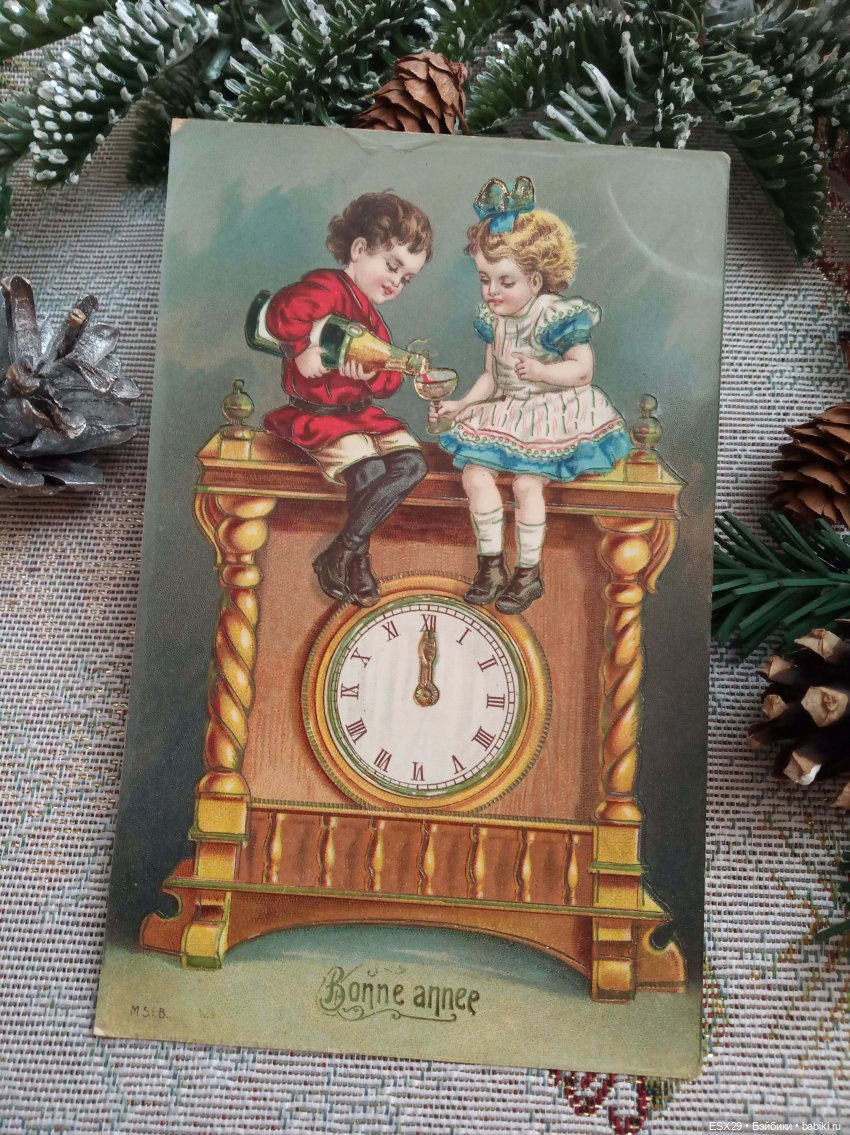 Магия старинных рождественских открыток