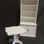 Буфет и стол для кукол до 30 см