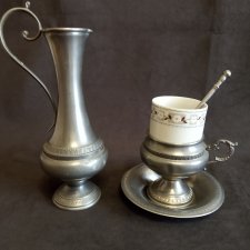 Красивый набор из олова