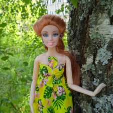 Рыжуля Аврора на летней прогулке