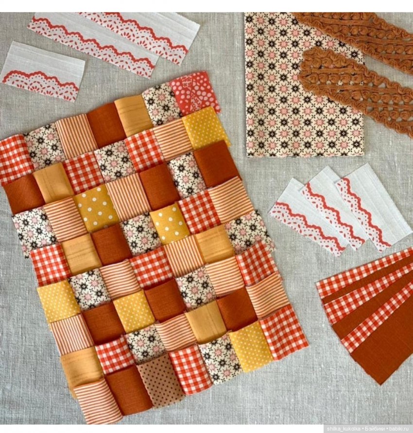 Оранжевое одеялко — Аксессуары для кукол своими руками: идеи