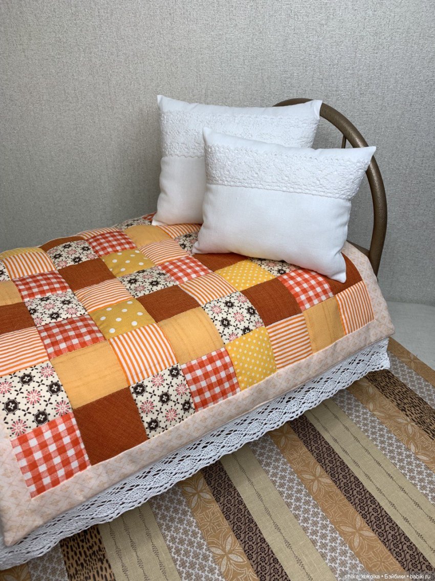 Постель для бабы Раи — Аксессуары для кукол своими руками: идеи (фото 3)