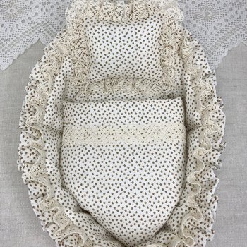 Постелька для плетёной коляски