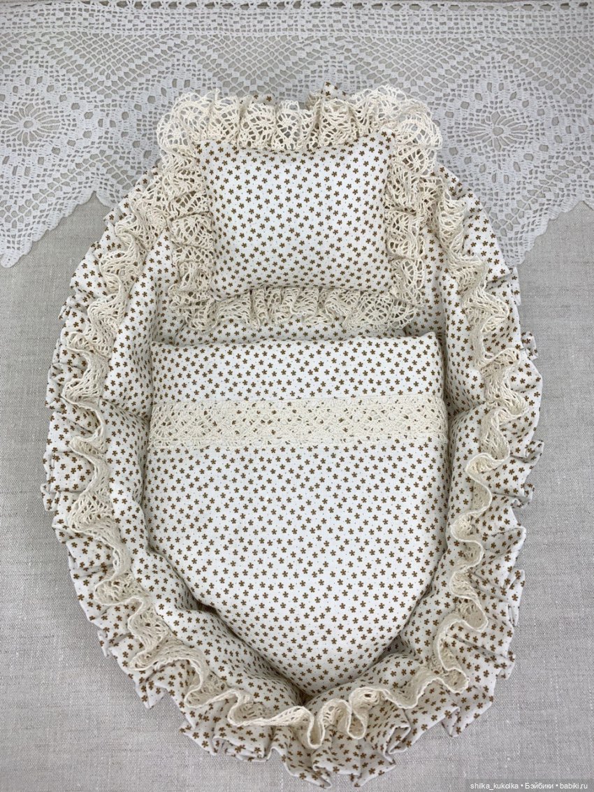 Постелька для плетёной коляски (фото 6)