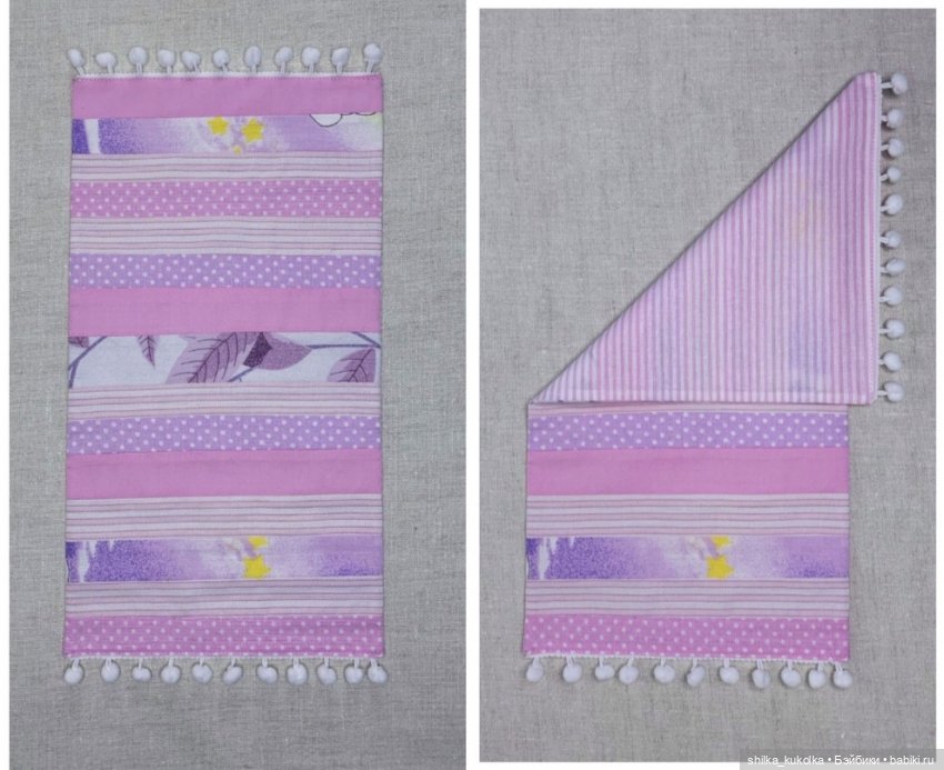 Розовая постелька для малышки Лати (фото 4)