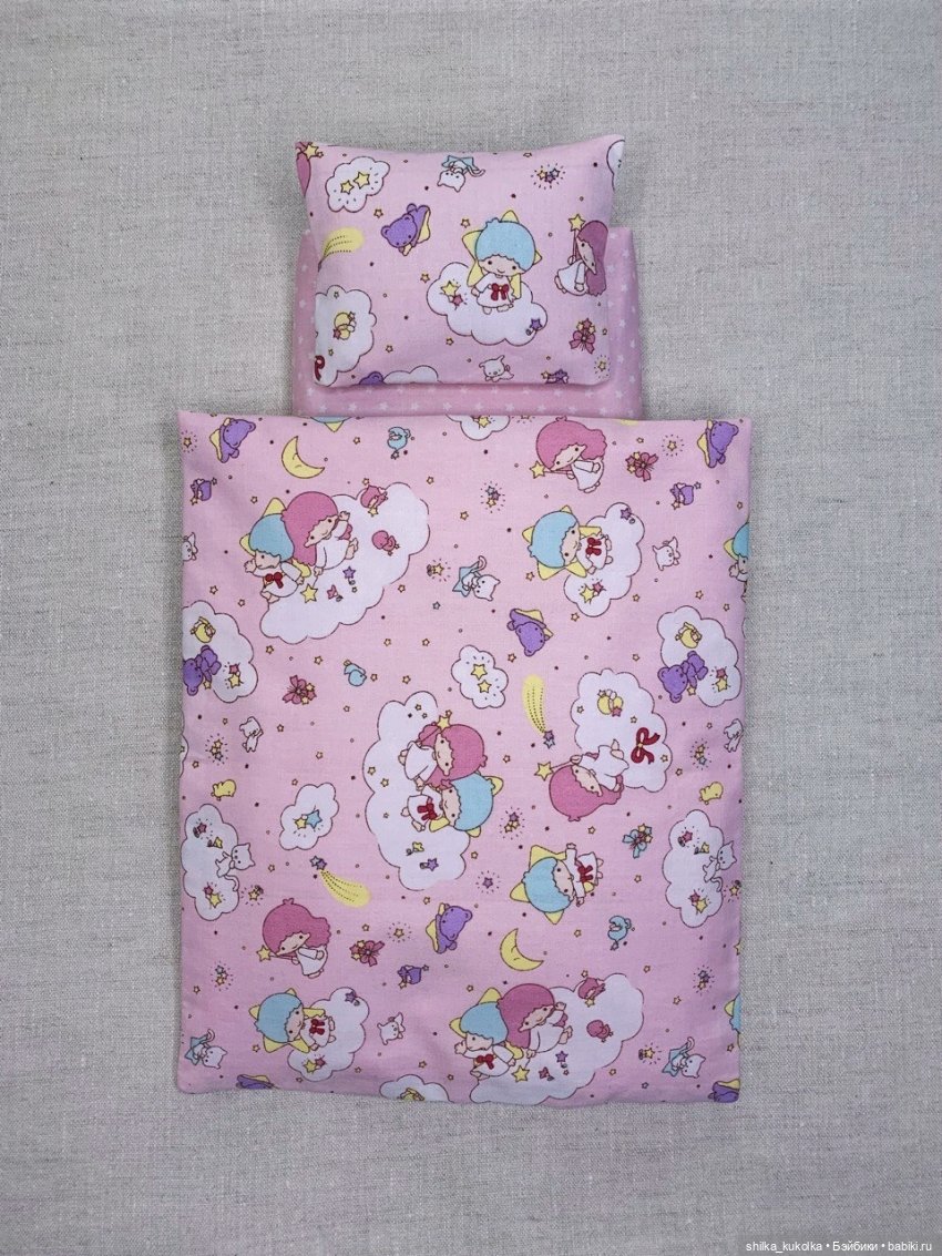 Розовая постелька для малышки Лати (фото 2)