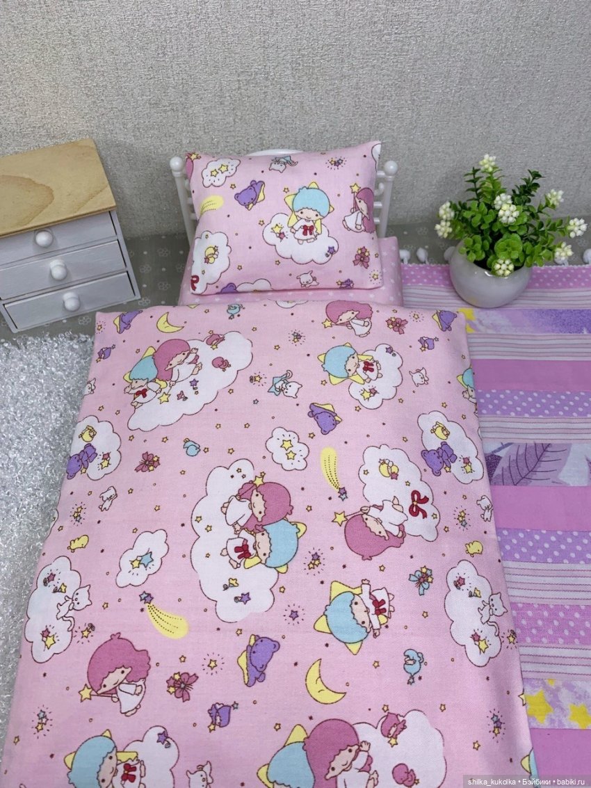 Розовая постелька для малышки Лати (фото 5)