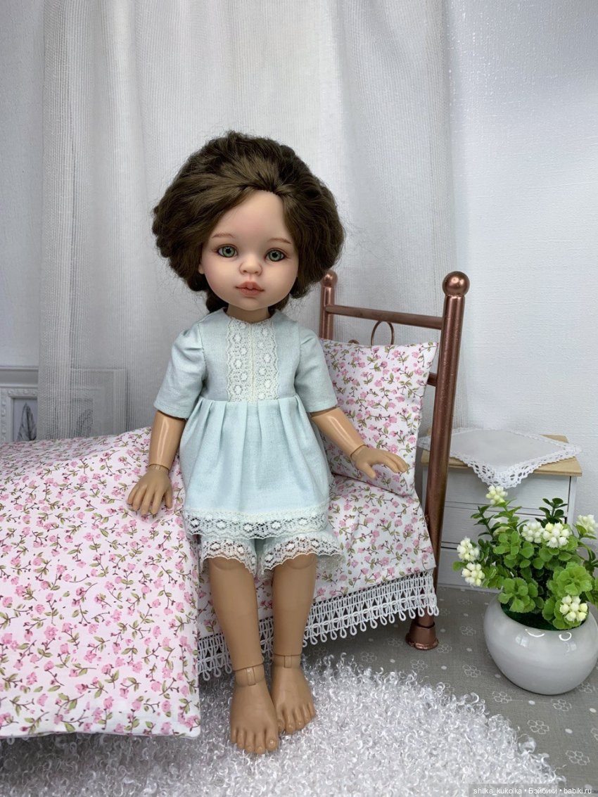 Кукольная постель со сменным бельём (фото 9)