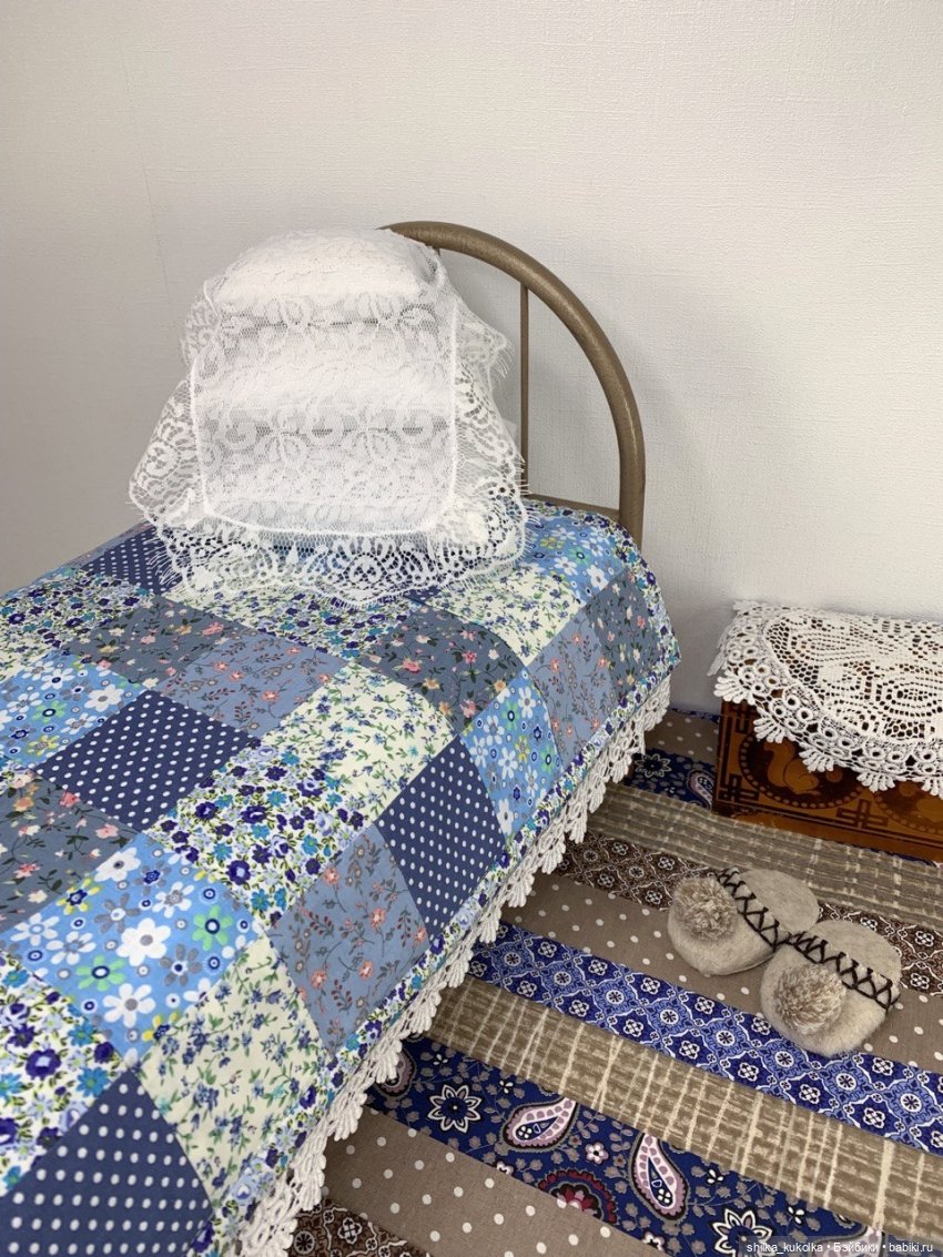 Хозяйка голубого одеяла — Аксессуары для кукол своими руками: идеи