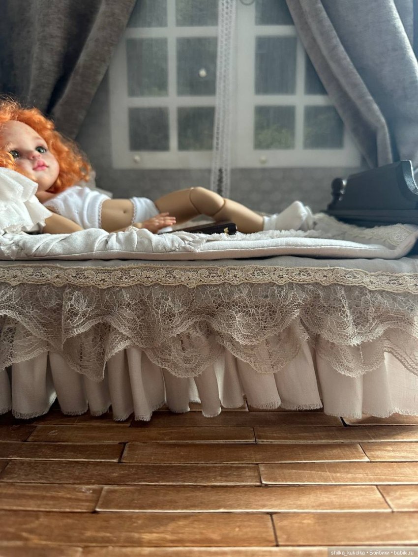 Постель для изысканной кукольной спальни (фото 9)