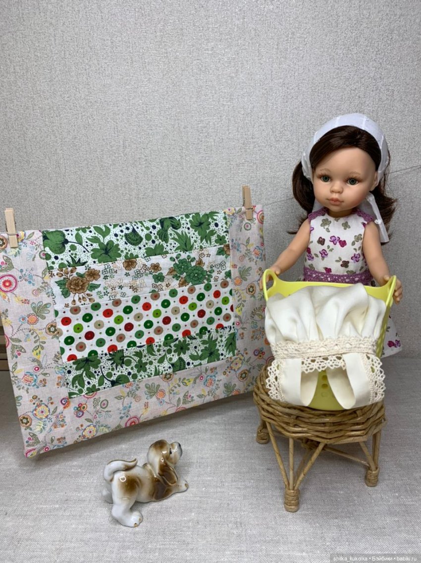 Стирка в разгаре — Авторские украшения и аксессуары для кукол: фото