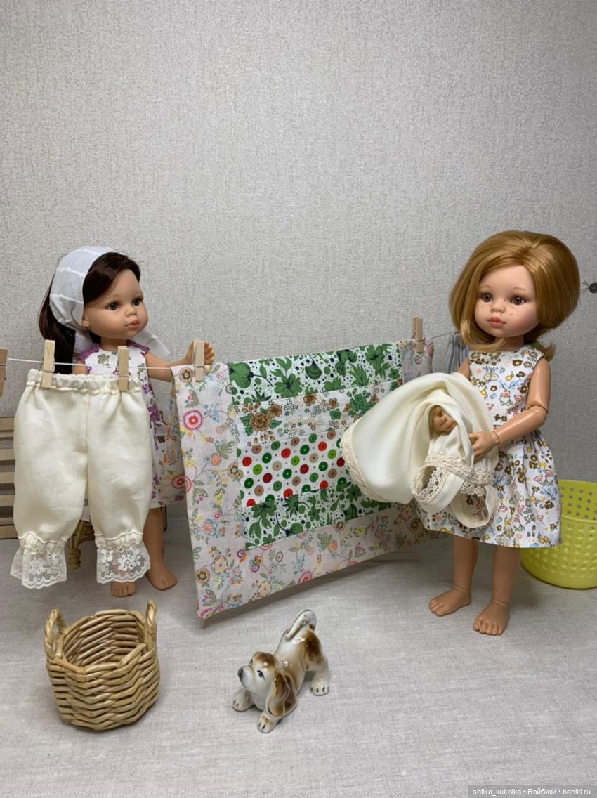 Стирка в разгаре — Авторские украшения и аксессуары для кукол: фото (фото 4)