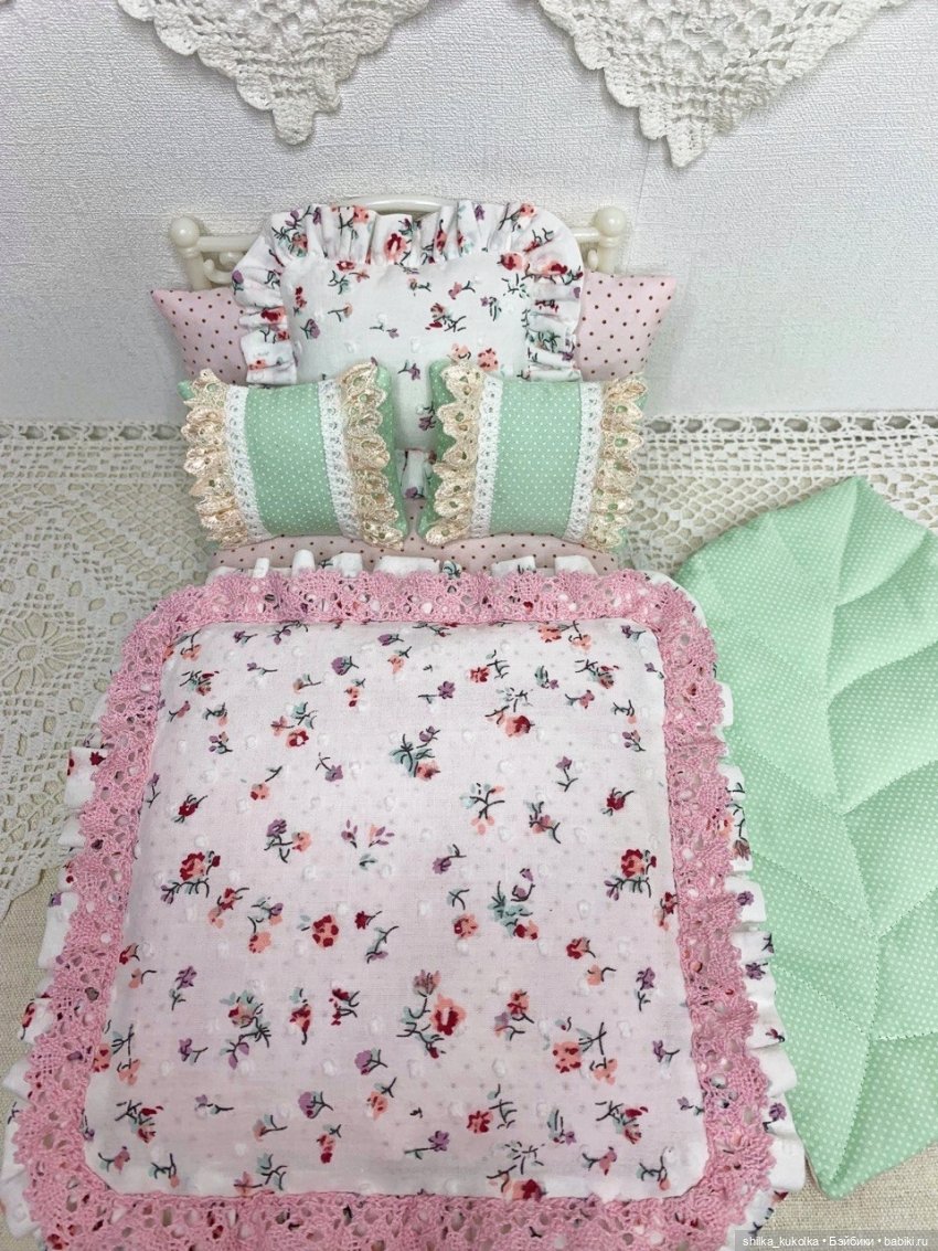 Постелька для Эмили — Кукольная миниатюра своими руками: еда