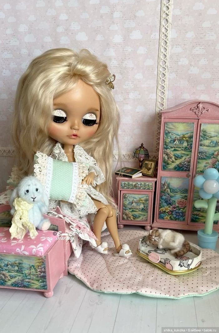 Постелька для Эмили — Кукольная миниатюра своими руками: еда